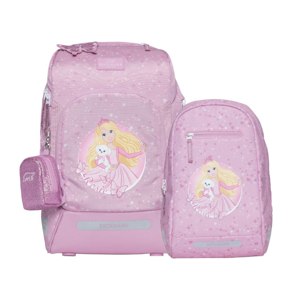 AIR FLX 擴充護脊書包20~25L+Gym 12L輕便後背包 - 蝴蝶公主