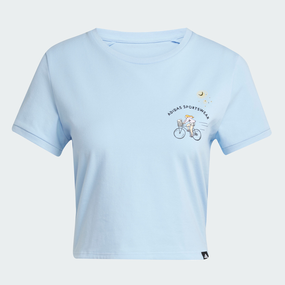 CODES DOODLE BIKE 短版短袖上衣