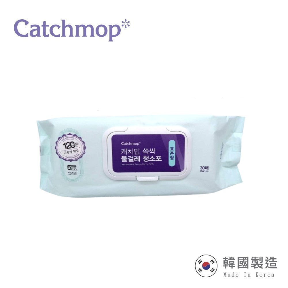 【THE LOEL 】Catchmop 韓國地板消毒濕紙巾(30張/包)(TM02適用) -廠商直送