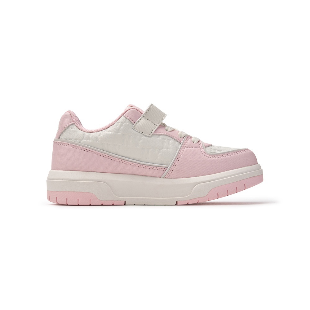 MLB KIDS 牛仔壓紋Monogram老爹鞋 學長鞋 童鞋 Chunky Liner 紐約洋基隊 (7ASXLM05N-50PKL)