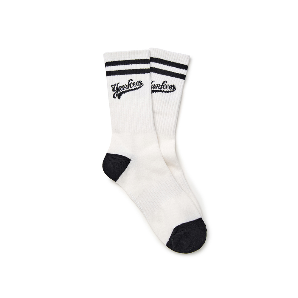 MLB KIDS 中筒襪 童襪 Varsity系列 紐約洋基隊 (7ASOV015N-50BKS)