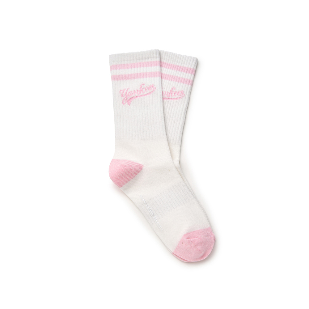 MLB KIDS 中筒襪 童襪 Varsity系列 紐約洋基隊 (7ASOV015N-50PKL)
