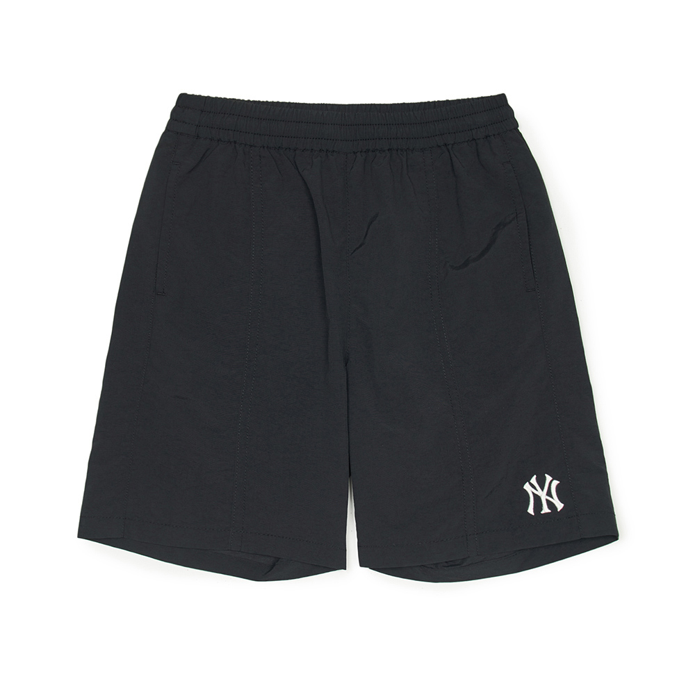 MLB KIDS 尼龍運動短褲 童裝 紐約洋基隊 (7ASMB0253-50BKS)