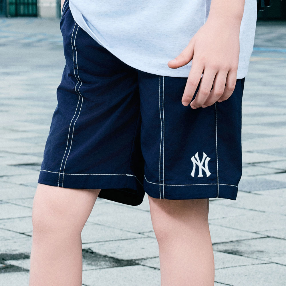 MLB Korea MLB KIDS 尼龍運動短褲 童裝 紐約洋基隊 (7ASMB0253-50NYS)｜运