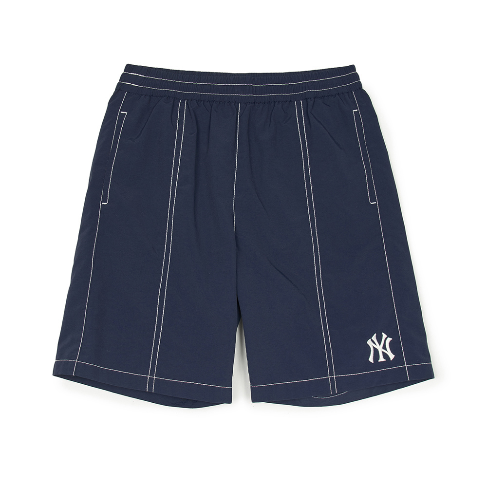 MLB KIDS 尼龍運動短褲 童裝 紐約洋基隊 (7ASMB0253-50NYS)