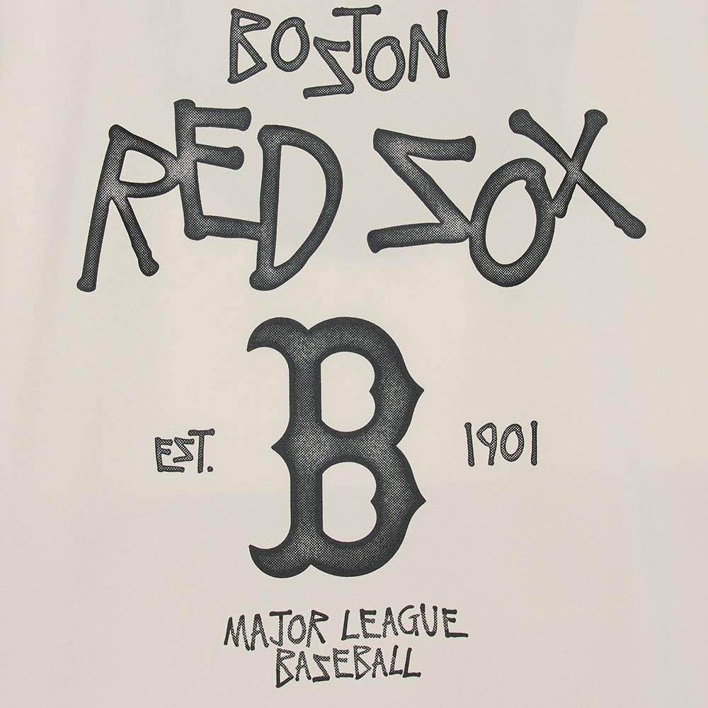 MLB KIDS 抗UV短袖T恤 童裝 波士頓紅襪隊 (7ATSB0853-43CRM)