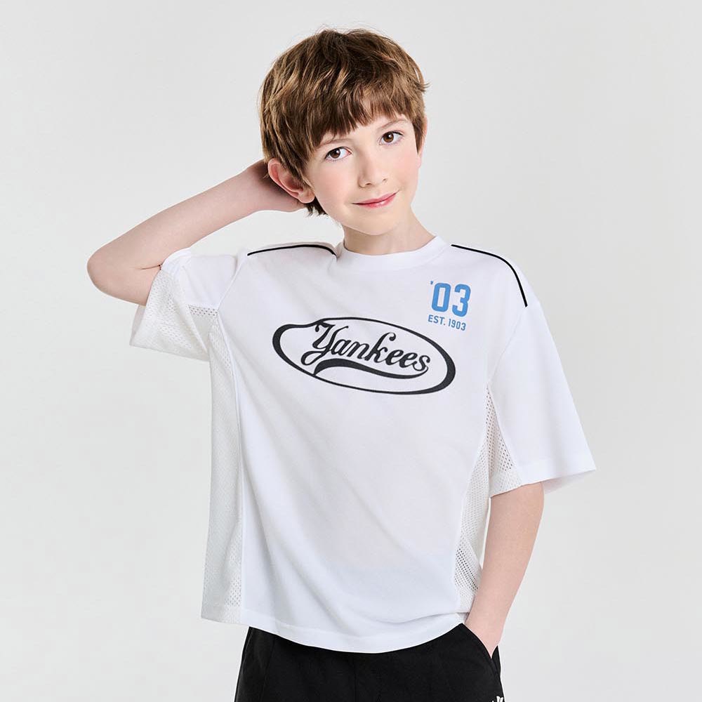 MLB KIDS 短袖T恤 童裝 Outdoor系列 紐約洋基隊 (7ATSB1653-50WHS)