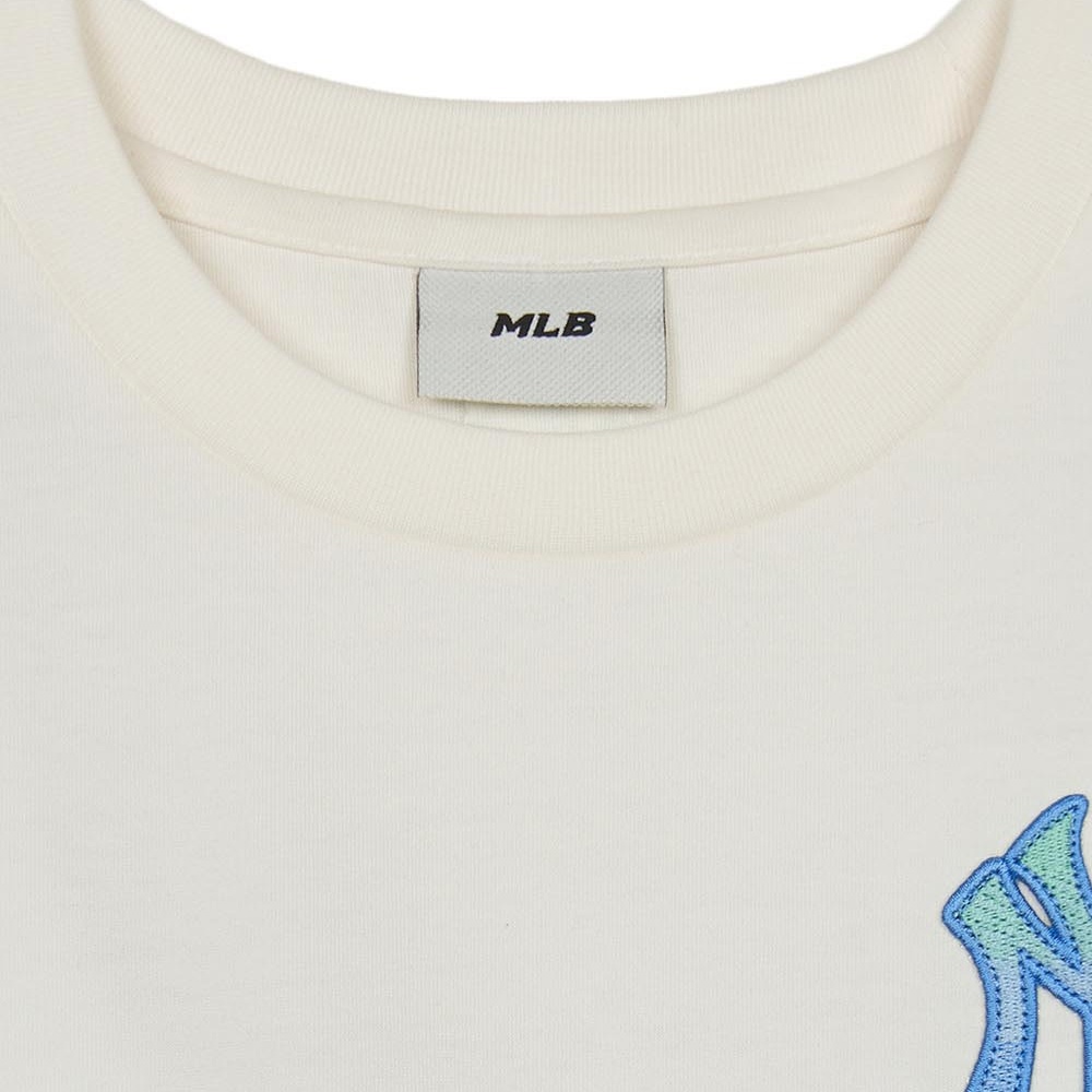 MLB KIDS 短袖T恤 童裝 Monogram系列 紐約洋基隊 (7ATSM0453-50CRS)