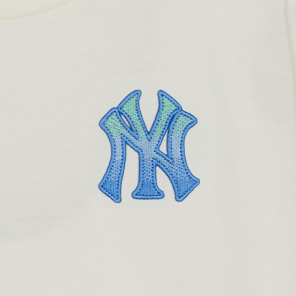 MLB KIDS 短袖T恤 童裝 Monogram系列 紐約洋基隊 (7ATSM0453-50CRS)