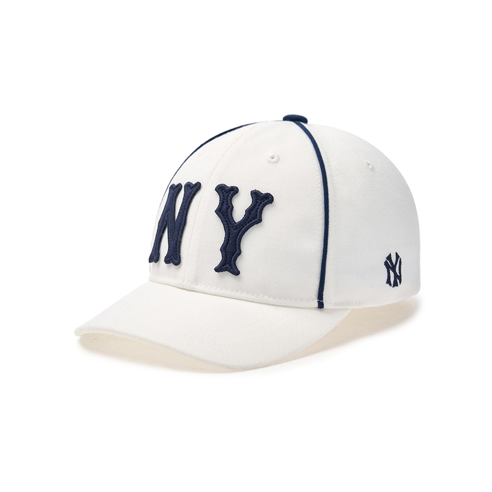 MLB KIDS 可調式棒球帽 童帽 Varsity系列 紐約洋基隊 (7ACPV045N-50IVS)