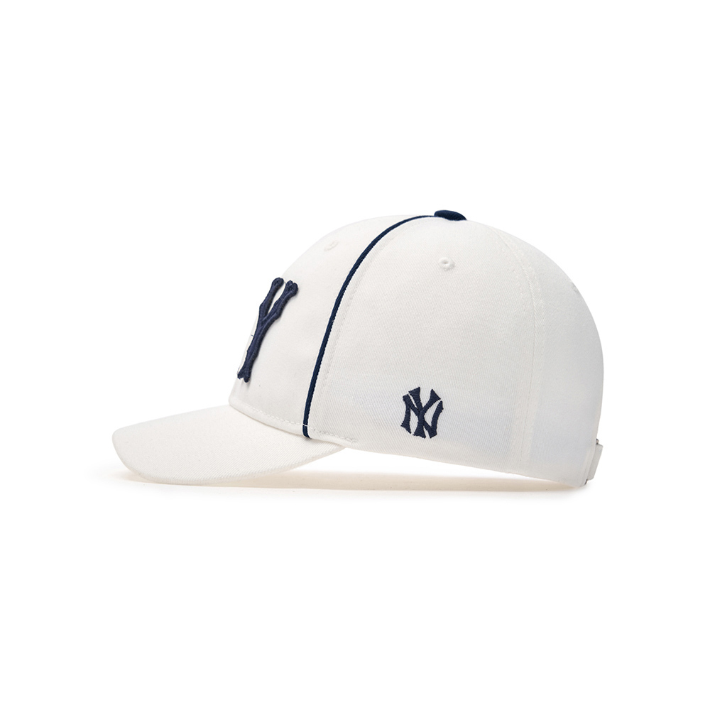 MLB KIDS 可調式棒球帽 童帽 Varsity系列 紐約洋基隊 (7ACPV045N-50IVS)