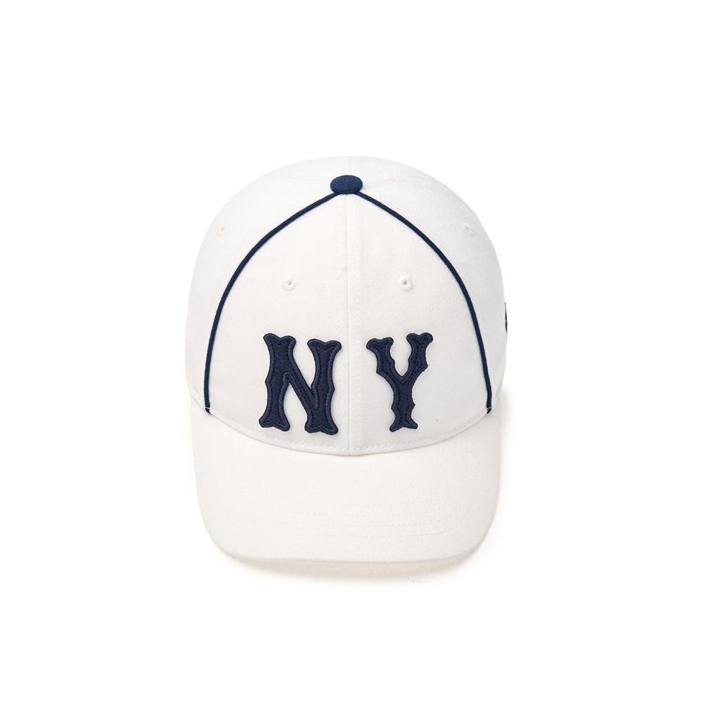 MLB KIDS 可調式棒球帽 童帽 Varsity系列 紐約洋基隊 (7ACPV045N-50IVS)