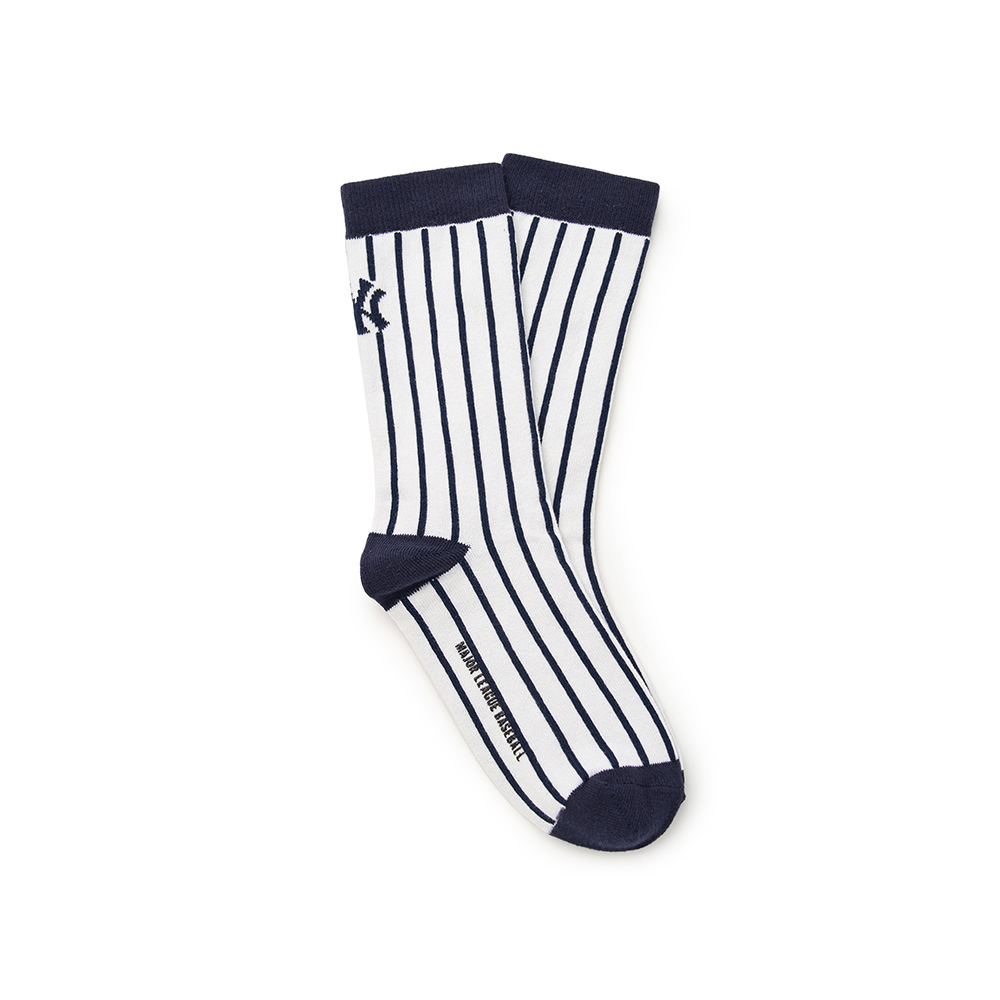 MLB KIDS 中筒襪 童襪 Varsity系列 紐約洋基隊 (7ASOV045N-50NYS)