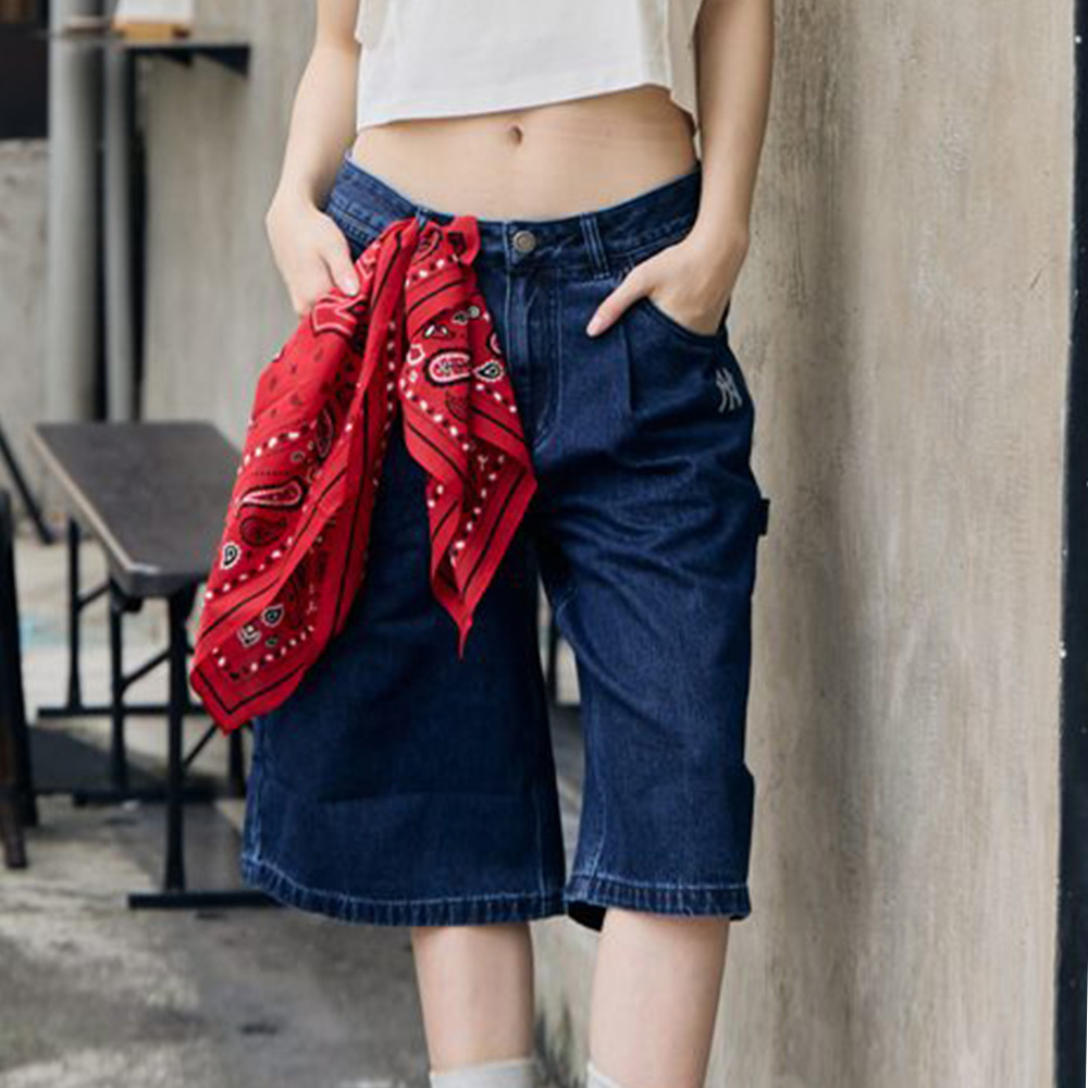 MLB 牛仔丹寧短褲 紐約洋基隊 (3ADPB0153-50INS)