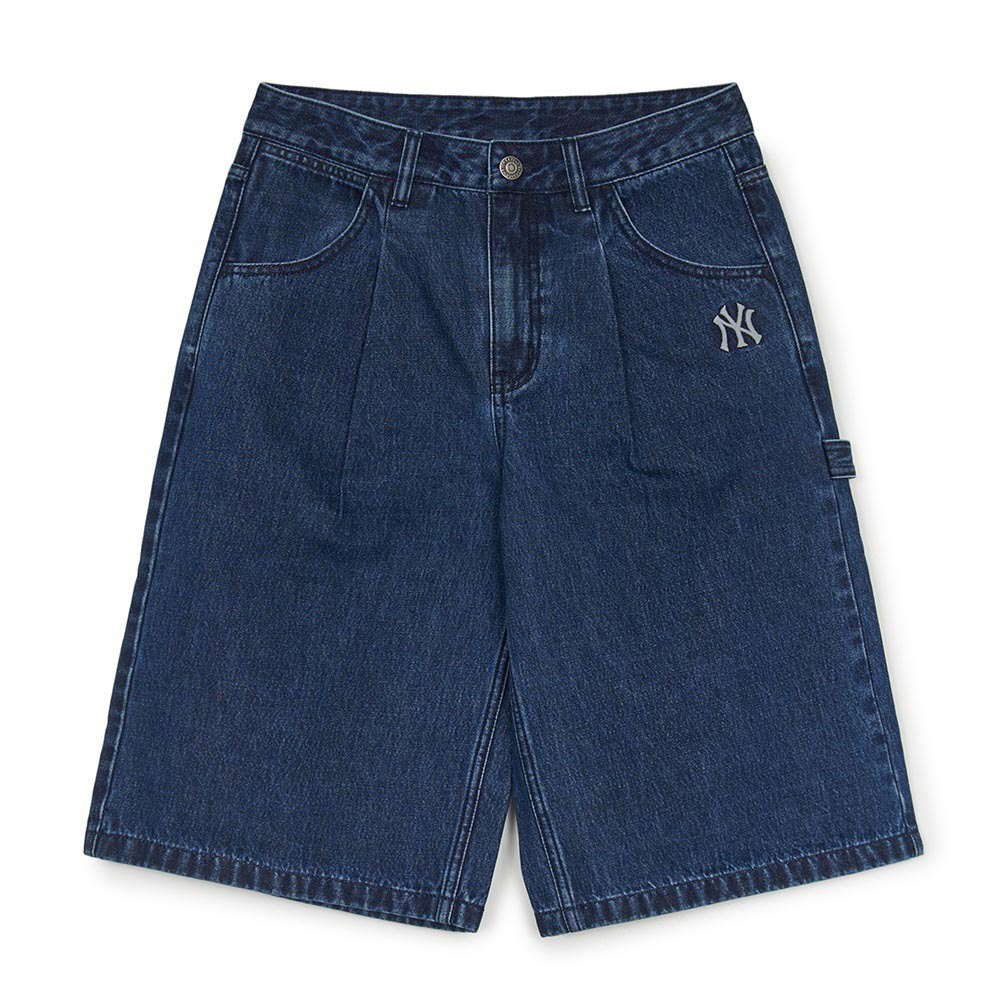 MLB 牛仔丹寧短褲 紐約洋基隊 (3ADPB0153-50INS)