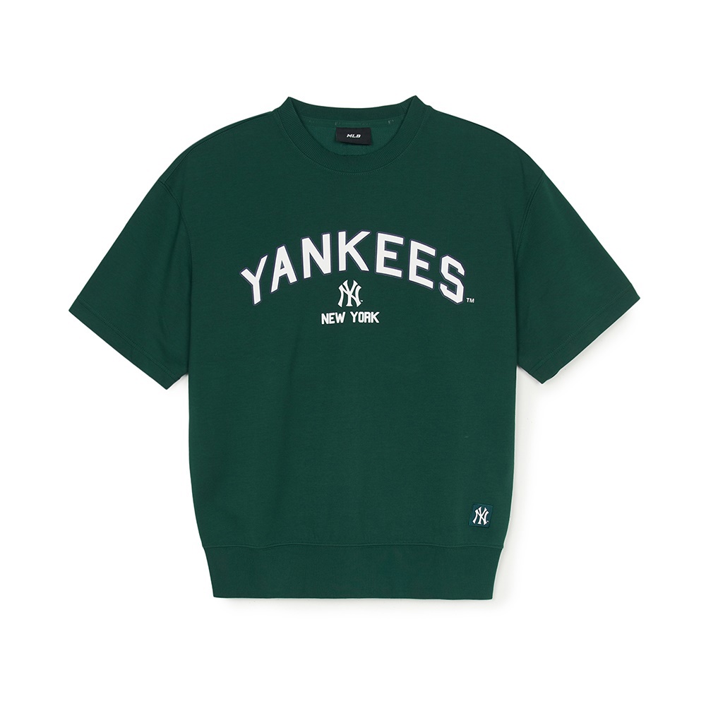 MLB 抗UV防曬涼感短袖T恤 Varsity系列 紐約洋基隊 (3ARSV0153-50GND)