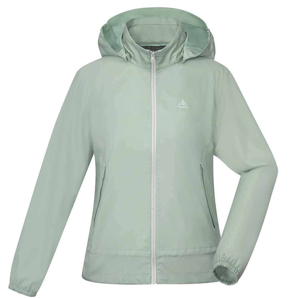 女款蚊瘋不動涼感外套(A1GA2511W鼠尾草綠/落肩款/防曬外套/防蚊外套/涼感)