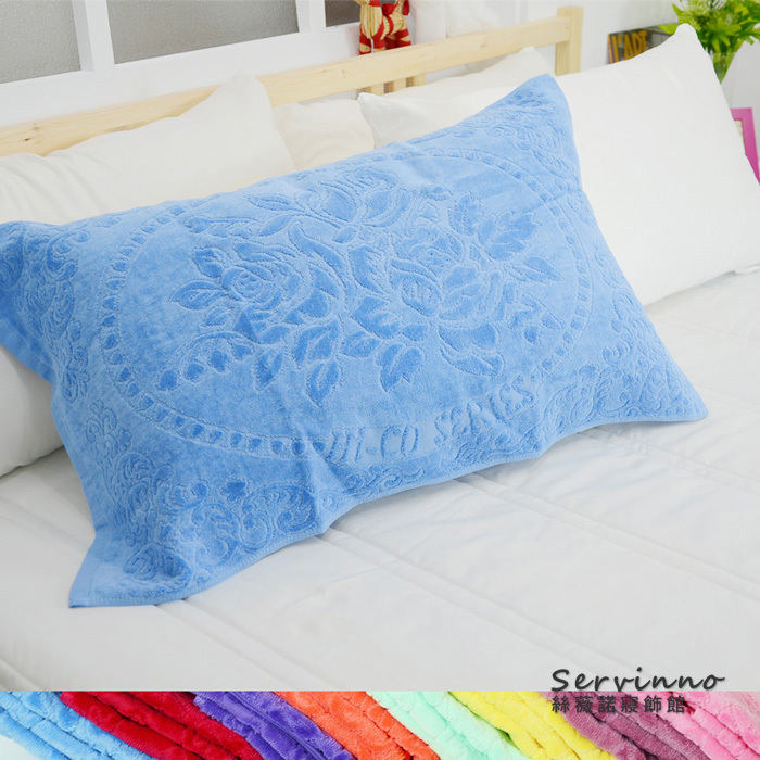 枕巾【100%純棉枕巾】台灣製(2入組)54*78cm