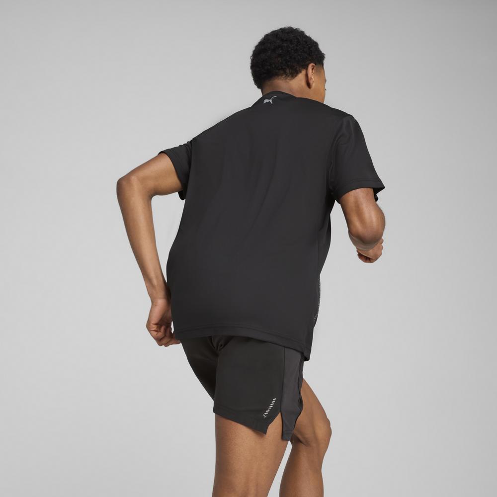 PUMA 跑步系列Illustration圖樣短袖T恤 男性