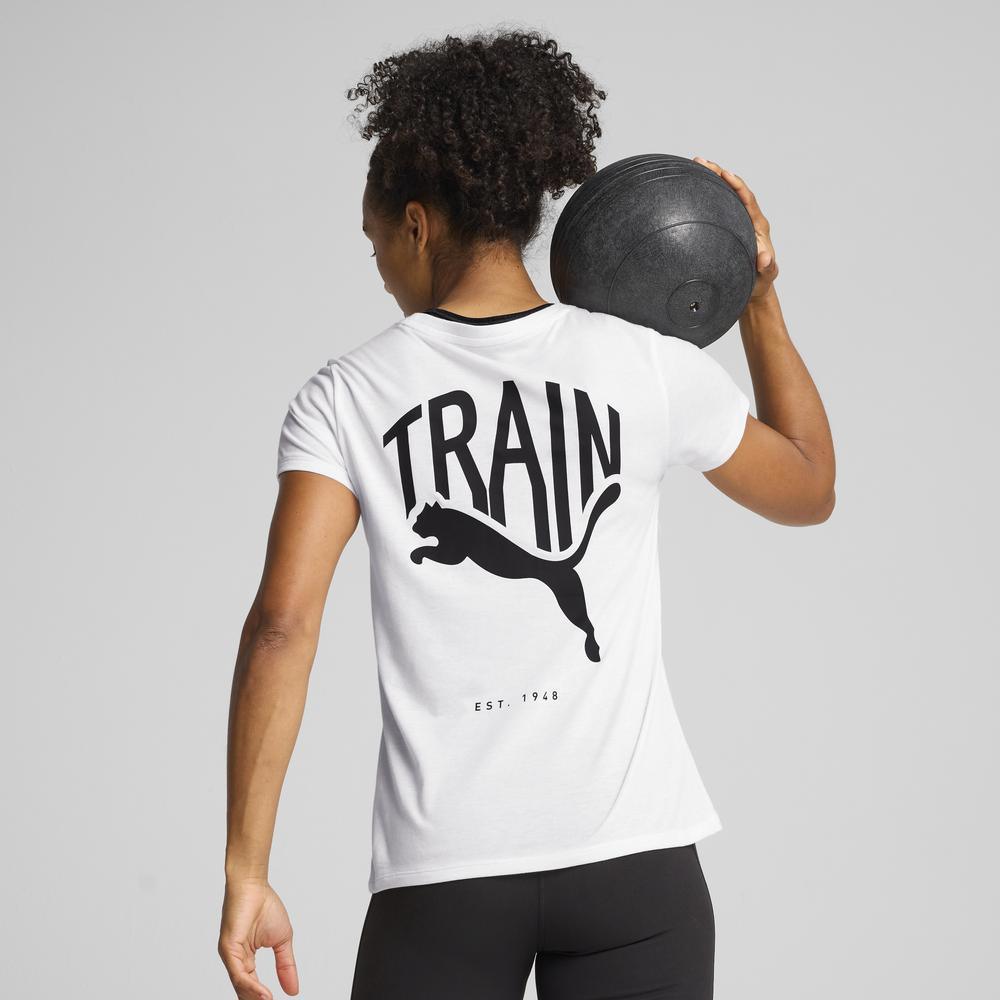 PUMA 訓練系列Illustration圖樣短袖T恤 女性