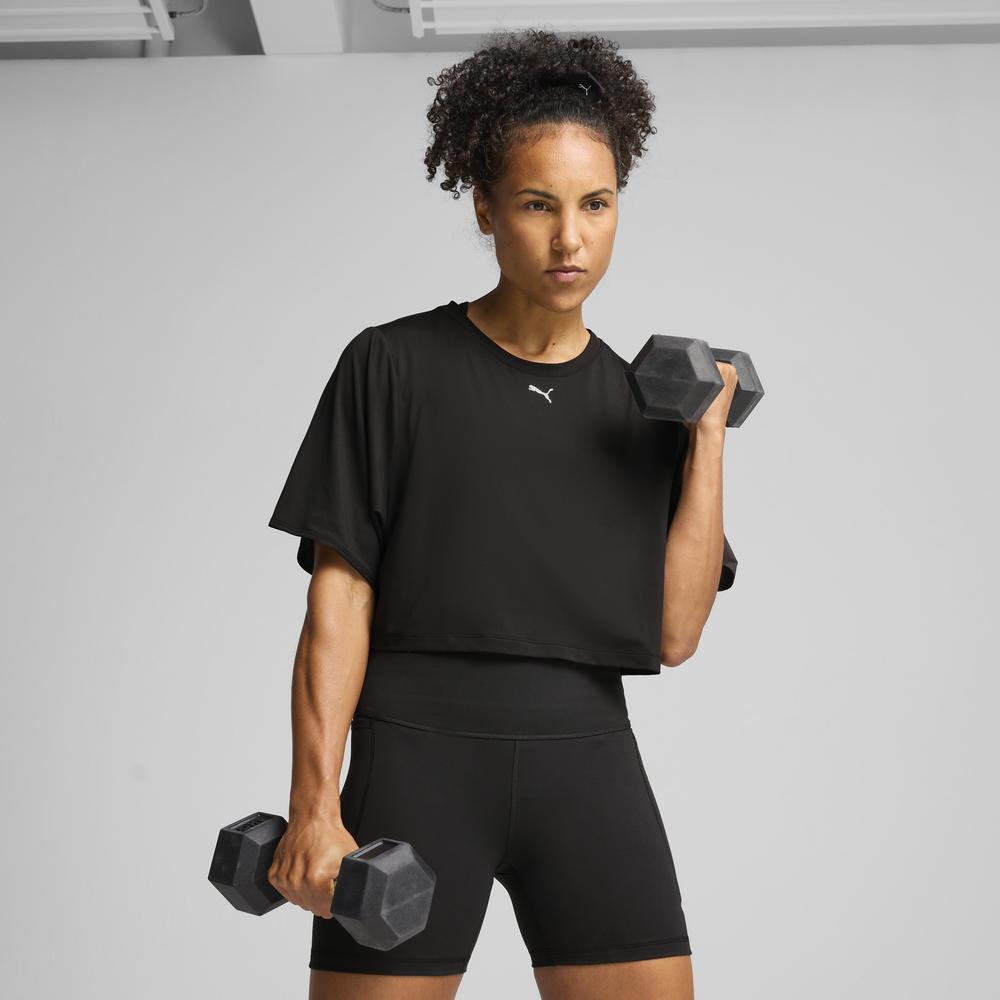 PUMA 訓練系列Cloudspun Mesh短版短袖T恤 女性