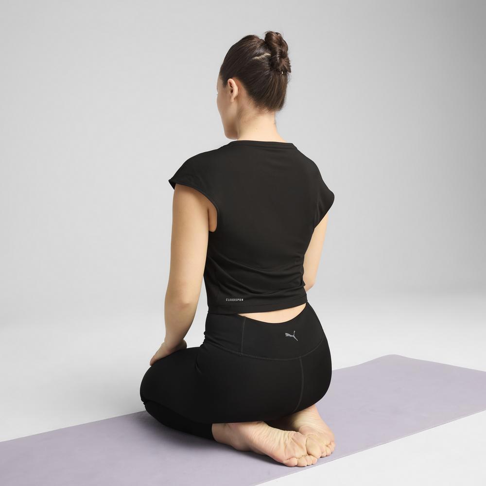 PUMA 瑜珈系列Cloudspun扭結短袖T恤 女性