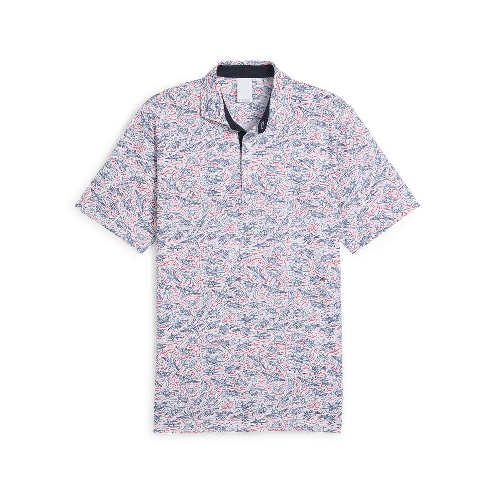 PUMA 高爾夫系列Volition噴射機短袖Polo衫 男性