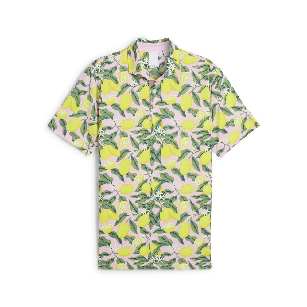 PUMA 高爾夫系列AP檸檬枝短袖Polo衫 男性