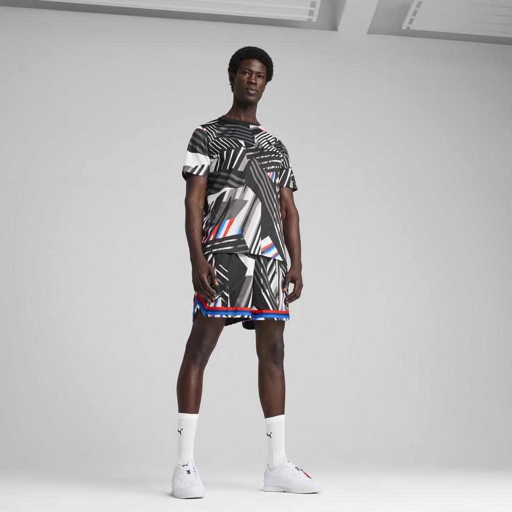 PUMA BMW系列MMS印花短褲 男性