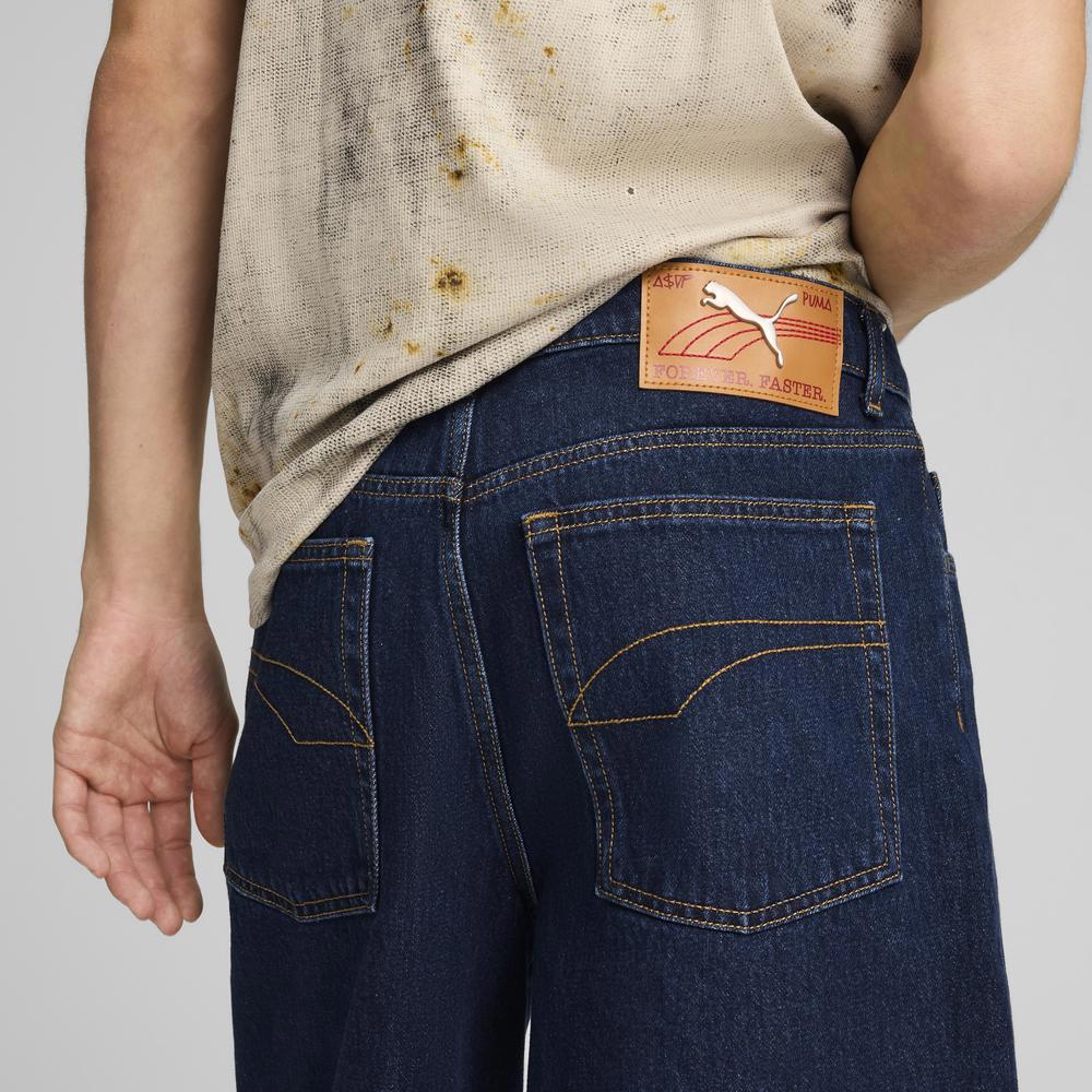 PUMA X A$AP牛仔短褲 男性