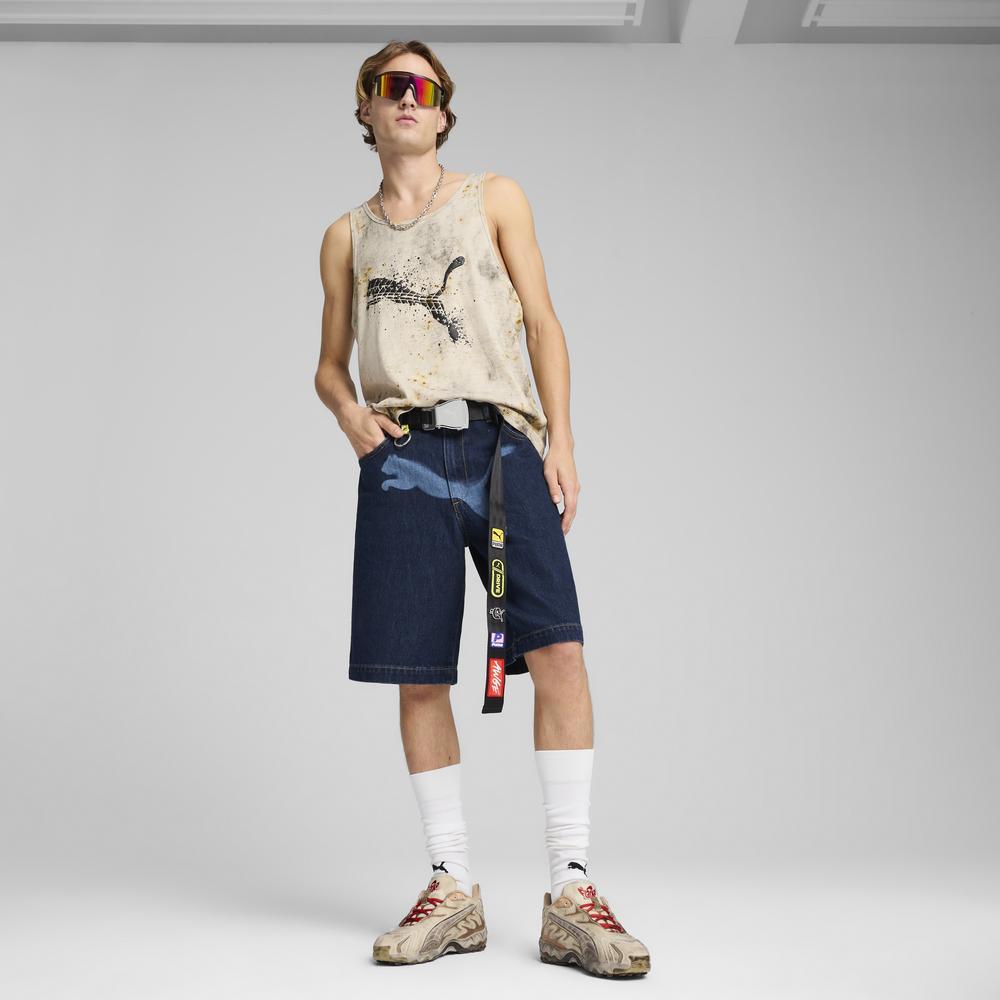 PUMA X A$AP牛仔短褲 男性