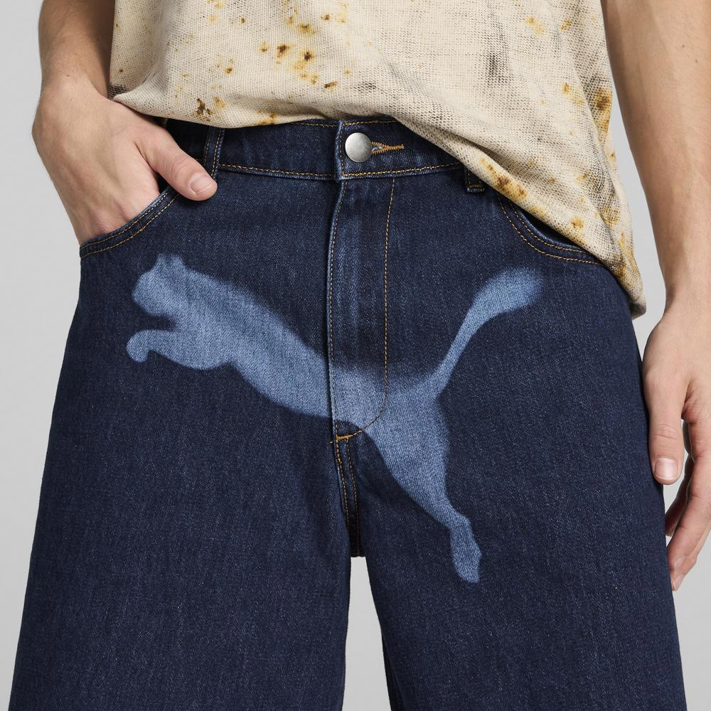 PUMA X A$AP牛仔短褲 男性