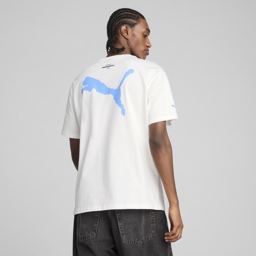 PUMA 法拉利經典系列邁阿密圖樣短袖T恤 男性