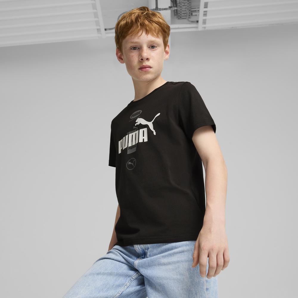 PUMA 基本系列Puma Power短袖T恤 男童