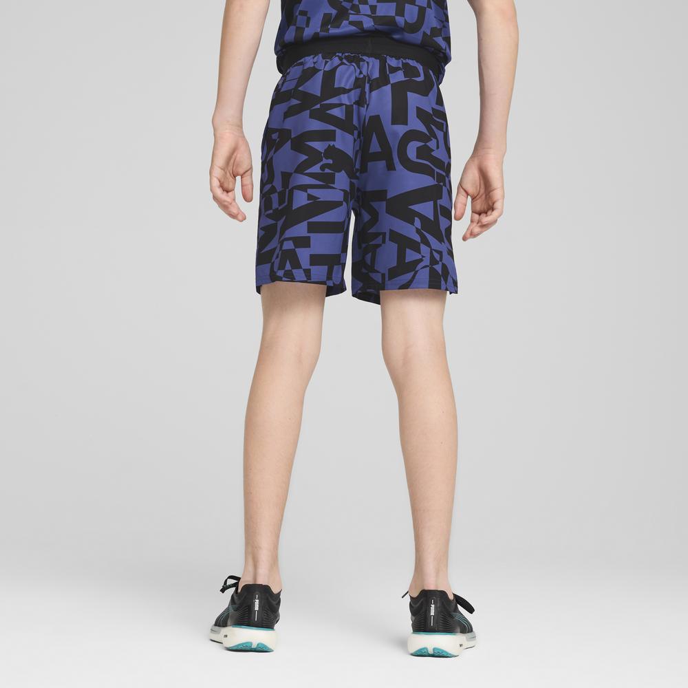 PUMA 基本系列Puma Fit印花短褲 男童