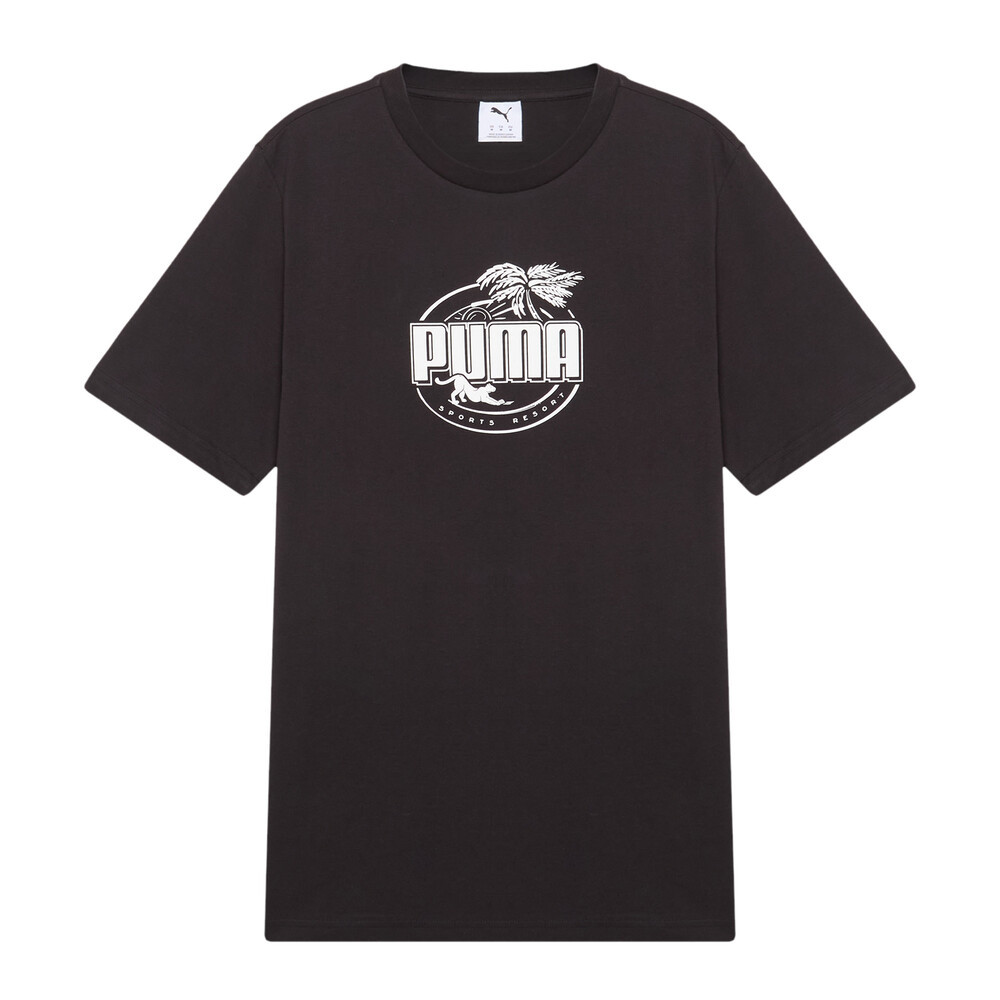 PUMA 基本系列Palm短袖T恤 男性