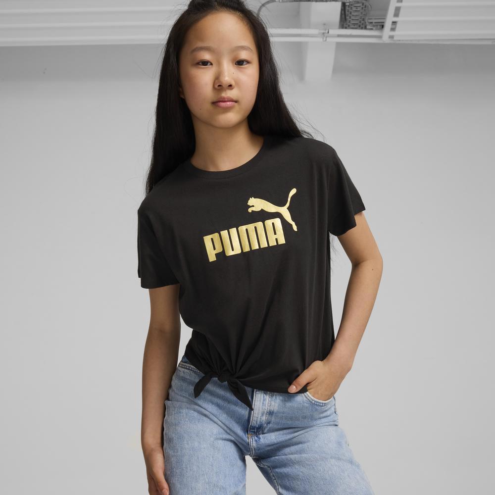 PUMA 基本系列ESS+綁結短袖T恤 女童