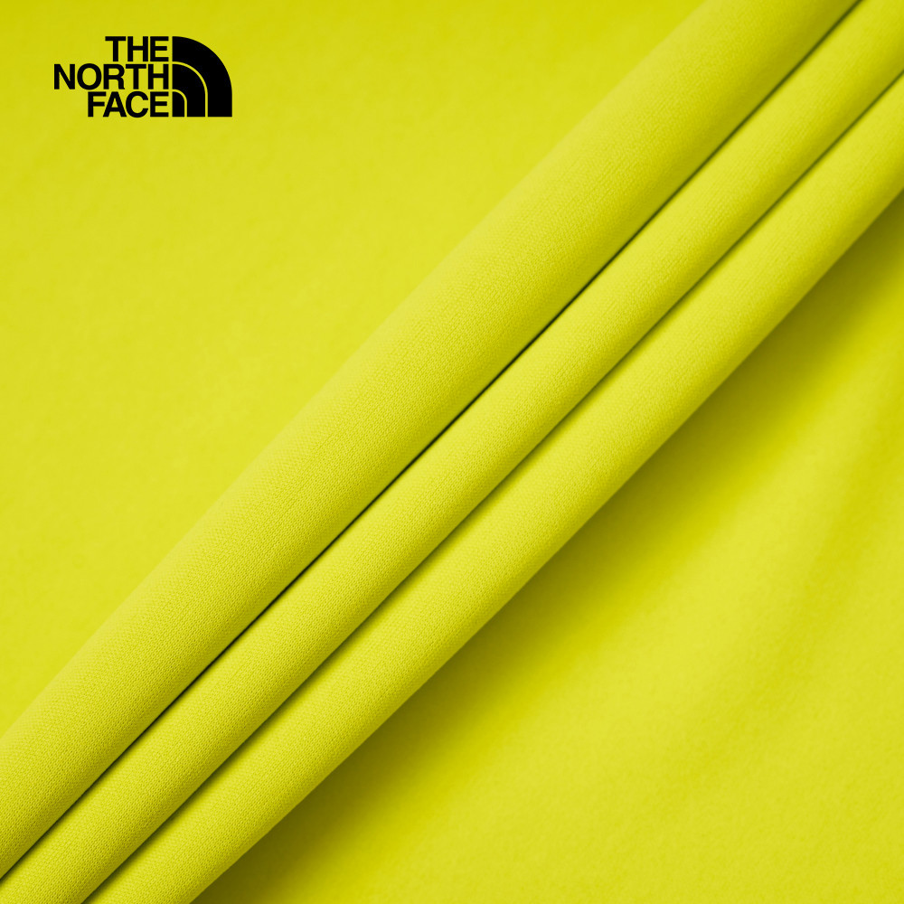 The North Face北面男款綠色UPF防曬短袖T恤｜87W7JE3