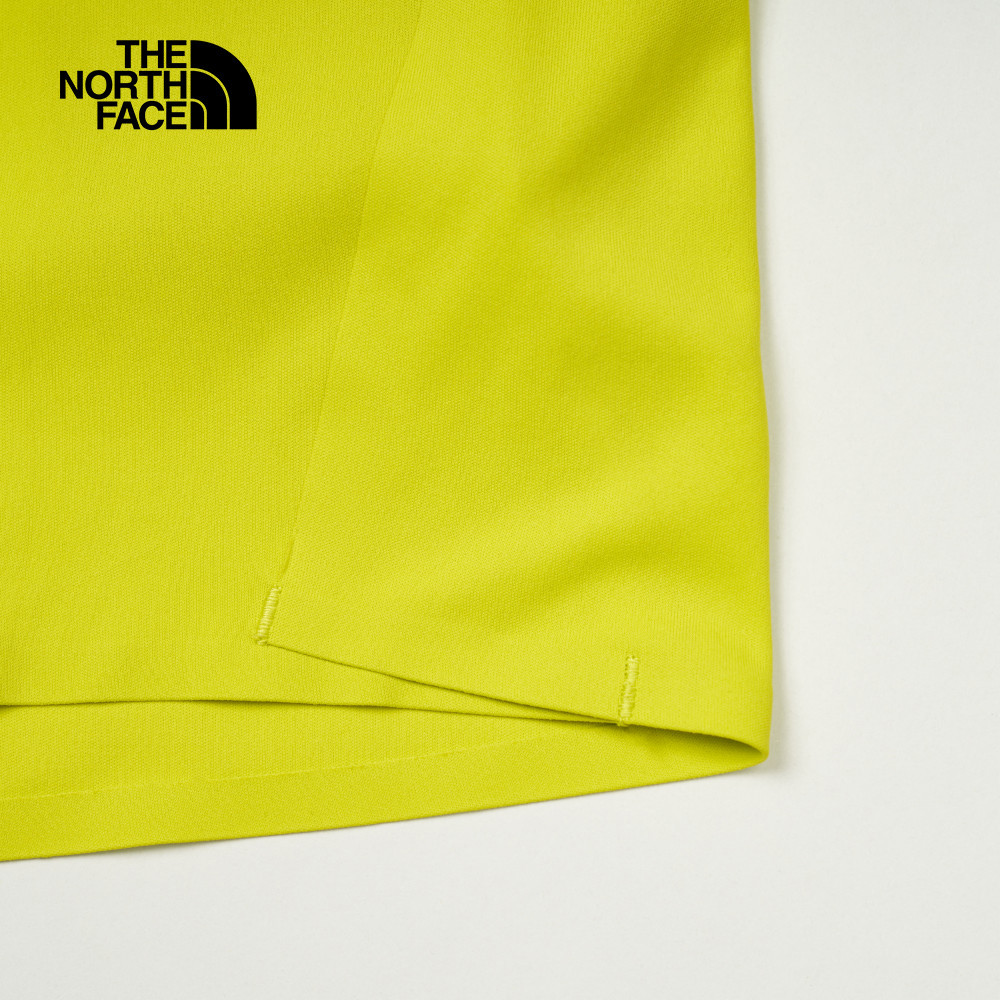 The North Face北面男款綠色UPF防曬短袖T恤｜87W7JE3
