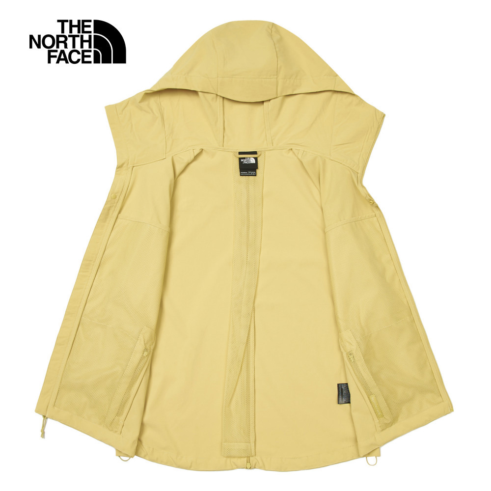 The North Face北面女款卡其色UPF防曬防風外套｜8BWB0UO