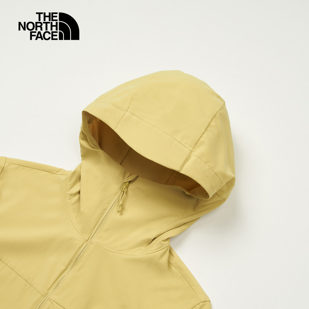 The North Face北面女款卡其色UPF防曬防風外套｜8BWB0UO
