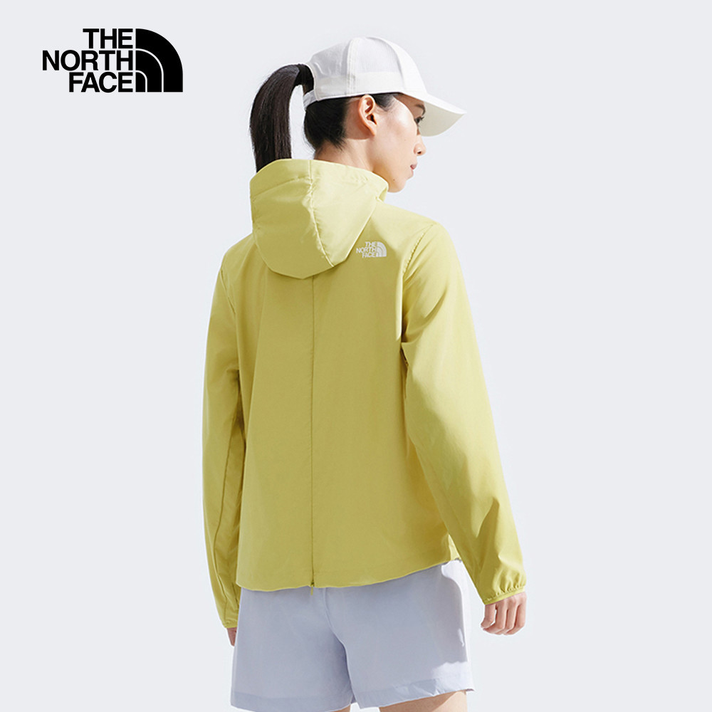The North Face北面女款卡其色UPF防曬防風外套｜8BWB0UO