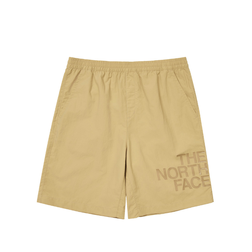 The North Face北面男款卡其色DWR防潑水短褲｜8C0VLK5