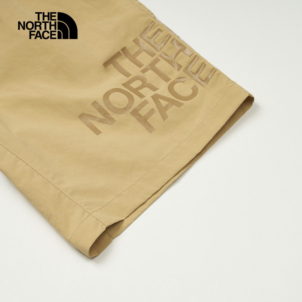 The North Face北面男款卡其色DWR防潑水短褲｜8C0VLK5