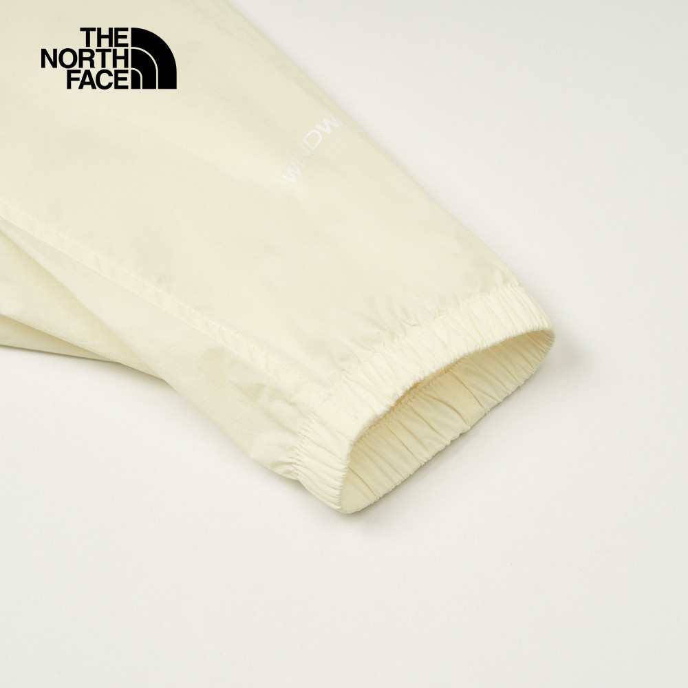 The North Face北面女款米白色DWR防潑水防風外套｜8C12QLI