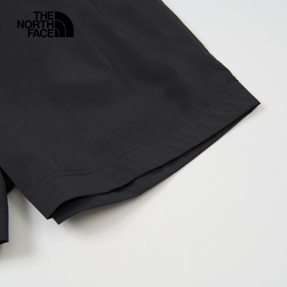 The North Face北面女款黑色DWR防潑水短褲｜8C5AJK3