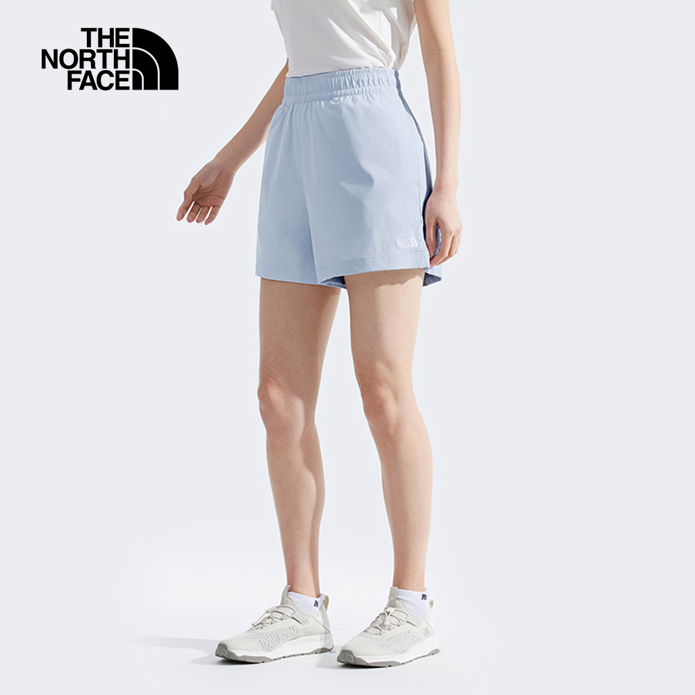 The North Face北面女款灰色DWR防潑水短褲｜8DFN0TI