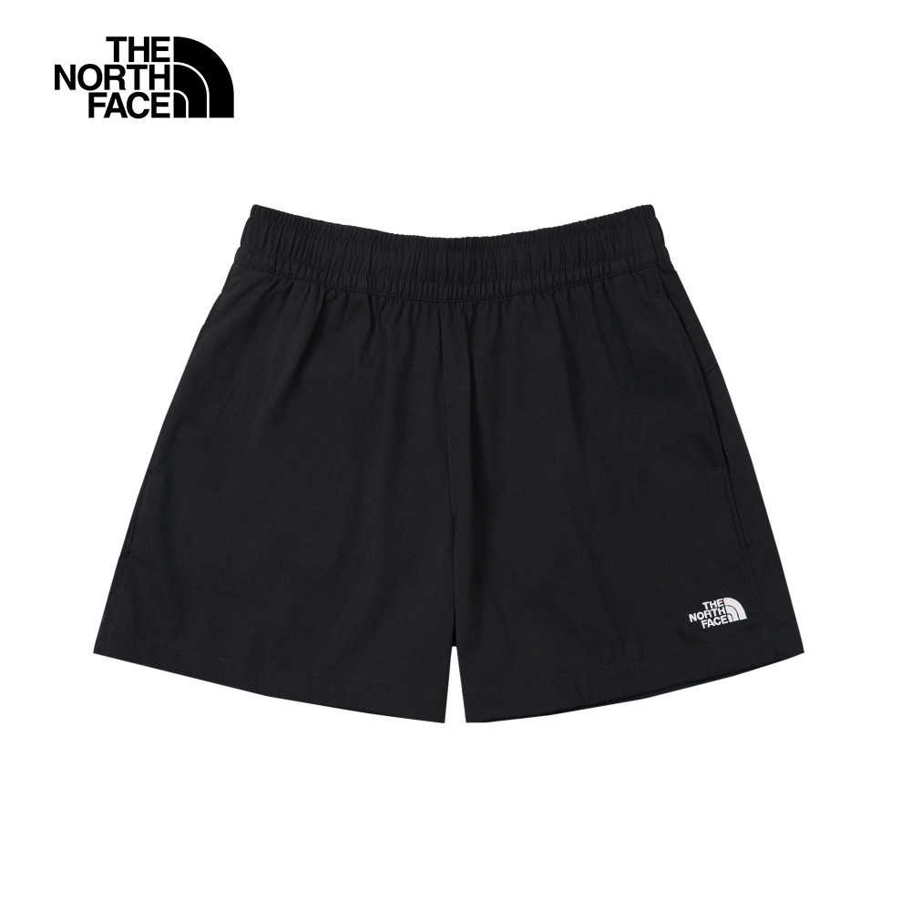 The North Face北面女款黑色DWR防潑水短褲｜8DFNJK3－运动品牌专卖
