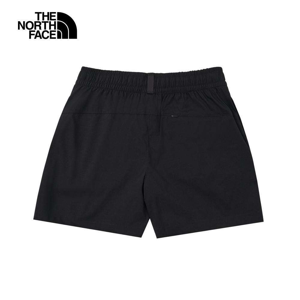 The North Face北面女款黑色DWR防潑水短褲｜8DFNJK3