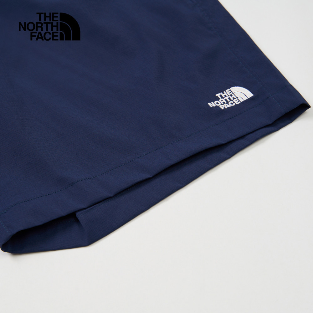 The North Face北面男款藍色DWR防潑水短褲｜8DFV8K2